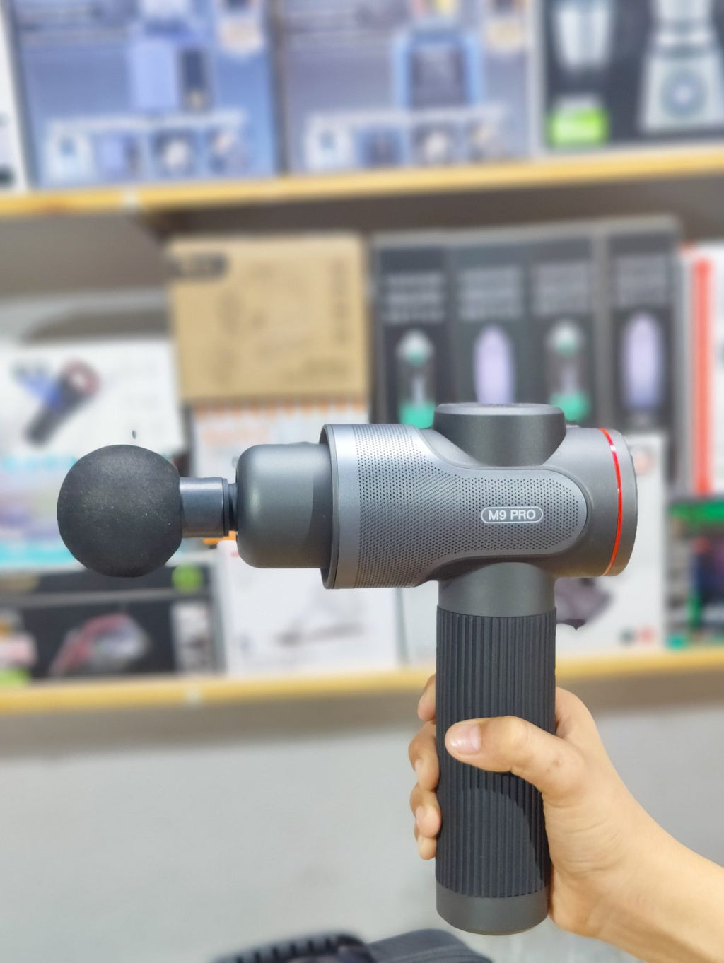Massage Gun Muscle Massager Deep Tissue Percussion Therapy Gun for Athletes, Handheld Powerful Electric Body Massage Gun for Pain Relief - Cordless Super Quiet Brushless Motor - M9 Pro