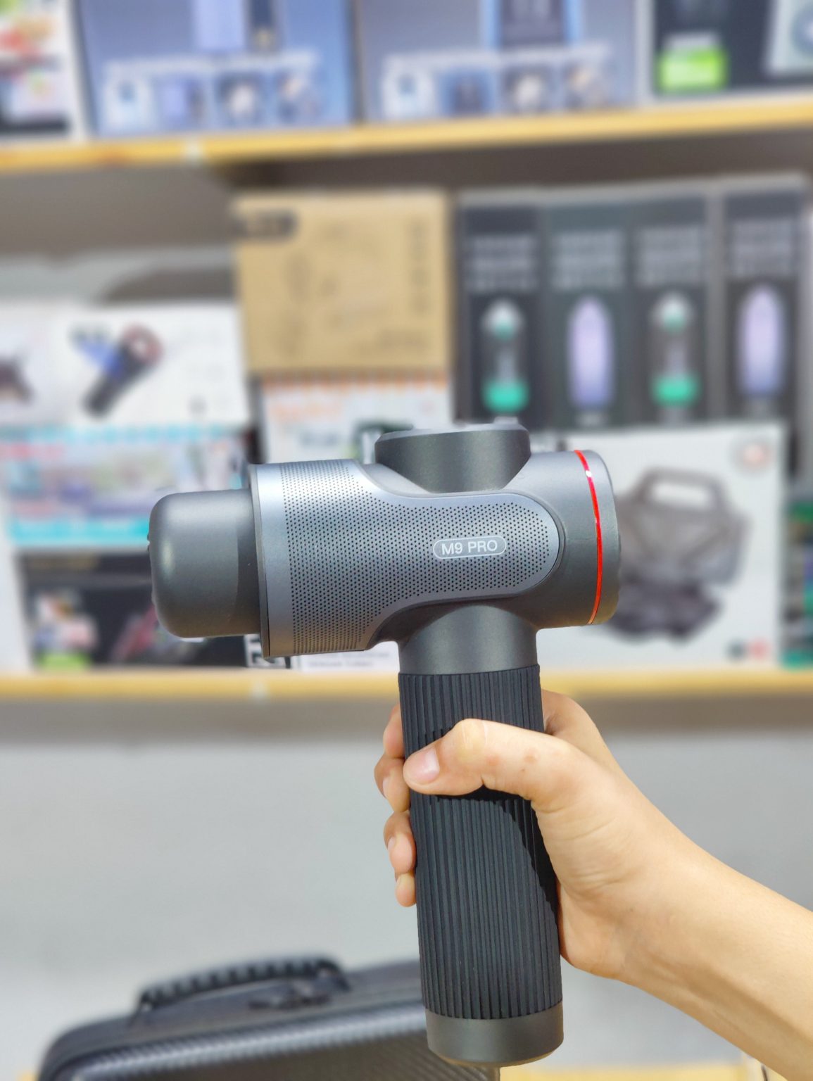 Massage Gun Muscle Massager Deep Tissue Percussion Therapy Gun for Athletes, Handheld Powerful Electric Body Massage Gun for Pain Relief - Cordless Super Quiet Brushless Motor - M9 Pro