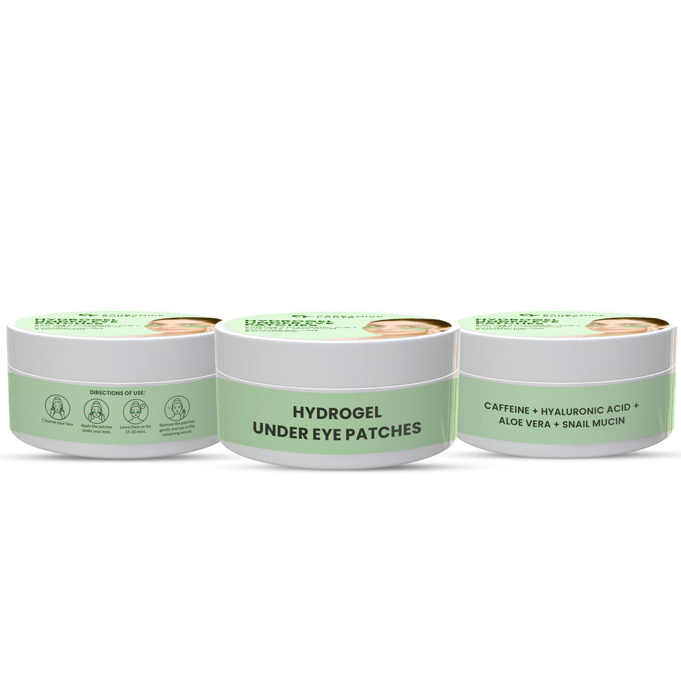 Hydrogel Under Eye Patches – Reduces Dark Circles, Puffiness & Fine Lines