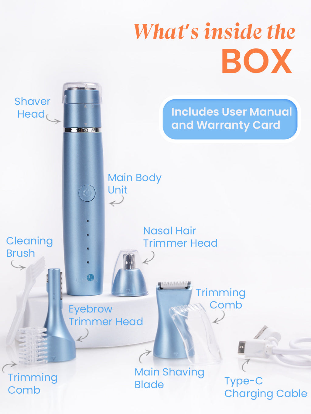 Urban Yog 7 in 1 Women Trimmer