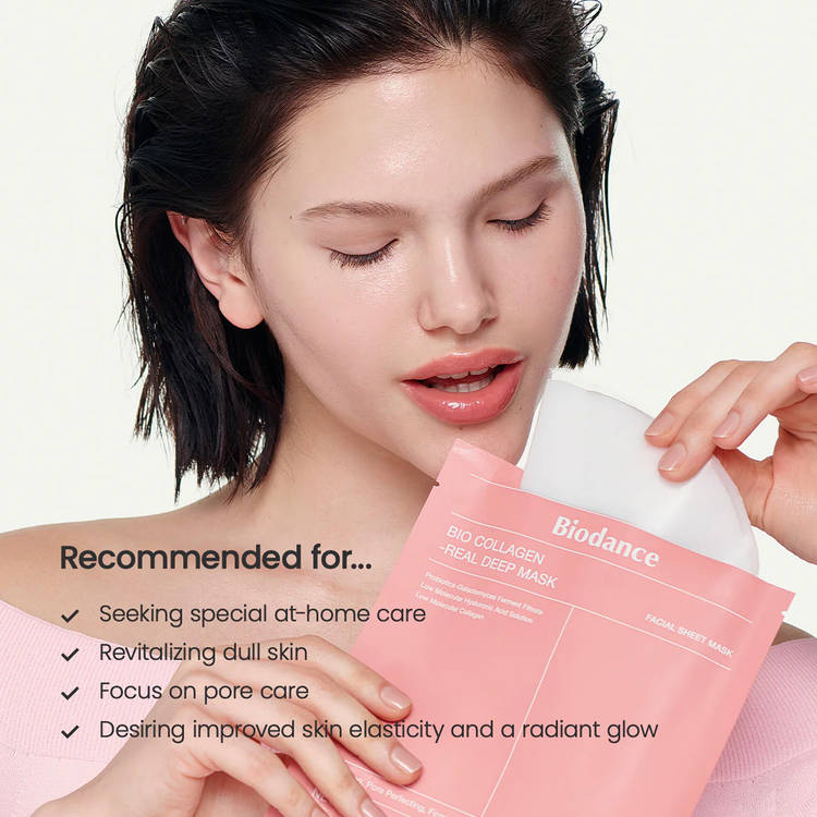 Bio-Collagen Real Deep Mask Pack of 4