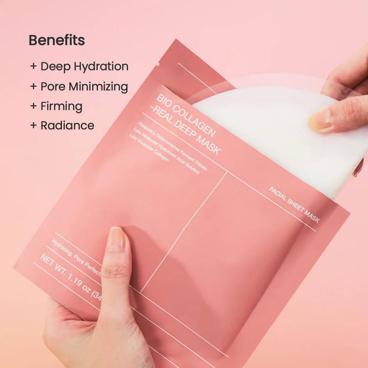 Bio-Collagen Real Deep Mask Pack of 4