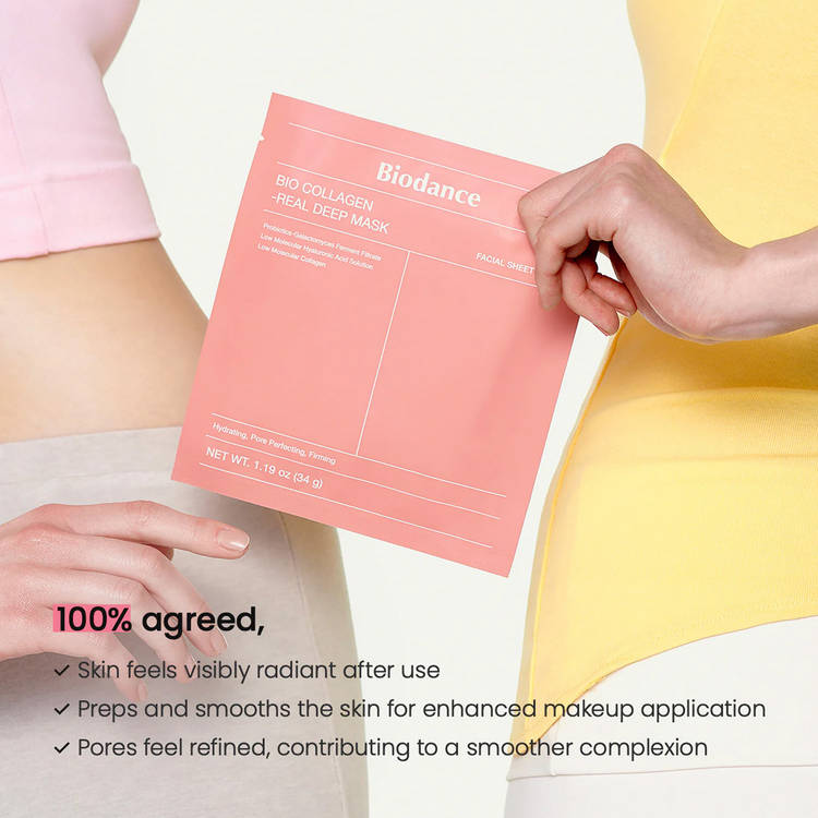Bio-Collagen Real Deep Mask Pack of 4