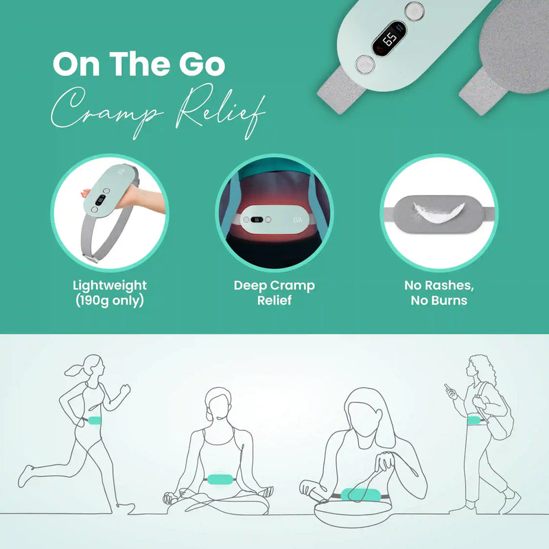 EVA Heating Pad & Massager for Periods