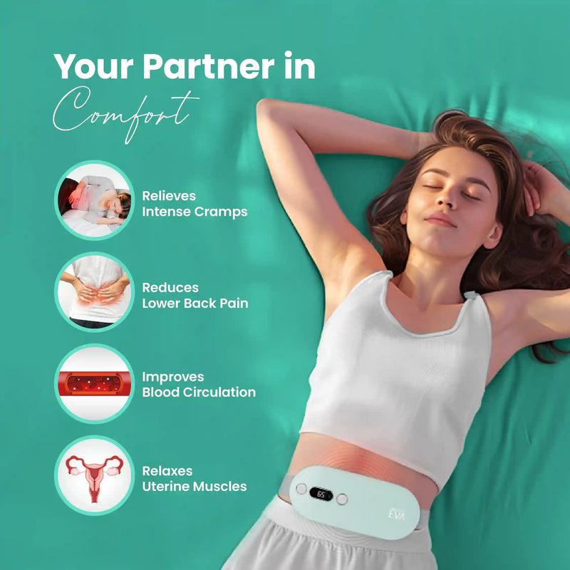 EVA Heating Pad & Massager for Periods